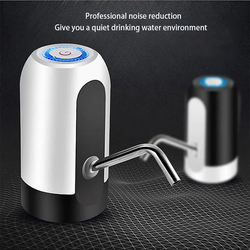 Water Bottle Pump Charging Automatic Electric Water Dispenser Pump Bottle Water Pump One Click Auto Switch Drinking Dispenser
