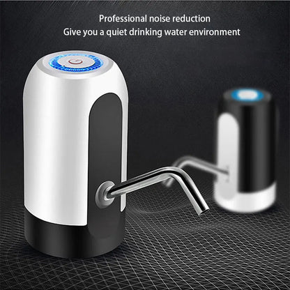 Water Bottle Pump Charging Automatic Electric Water Dispenser Pump Bottle Water Pump One Click Auto Switch Drinking Dispenser