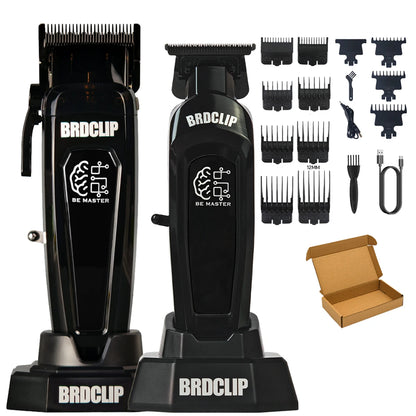 BRD 106 617 609 Professional Electric Hair Clipper Hair Trimmer DLC Blade with Base 7500RPM 7000RPM 7000RPM Barber Set BRDCLIP