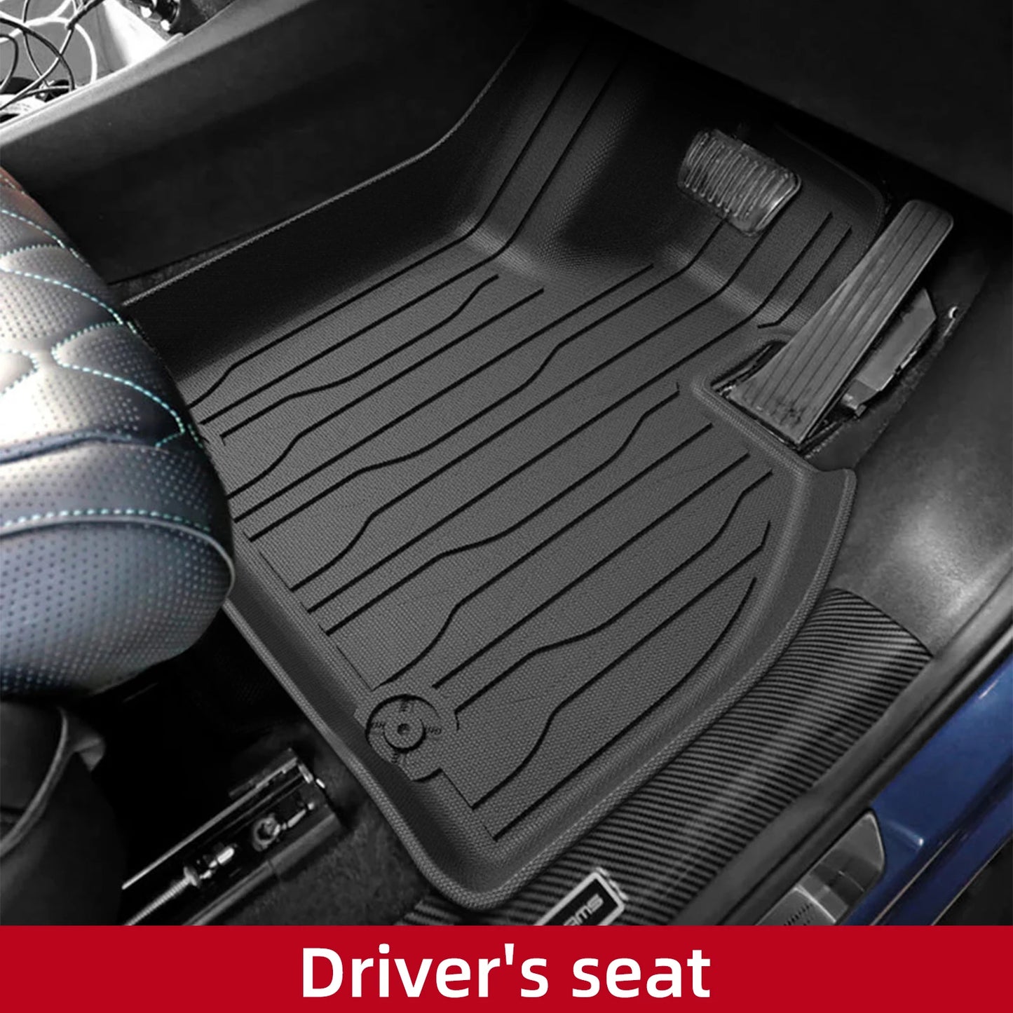 Right Drive for BYD Sealion 7 EV Model 2024 2025 TPE 3D Car Floor Mats Cargo Liner Pad Waterproof All- Weather Accessories