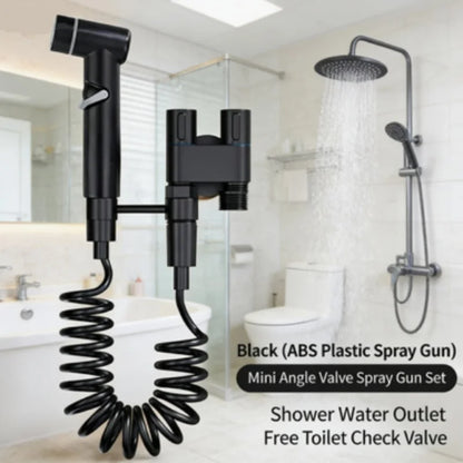 Homefish Hand Held High Pressure Toilet Spray With Dual Mode Nozzle Is Very Suitable For Bathroom Cleaning And Toilet Flushing
