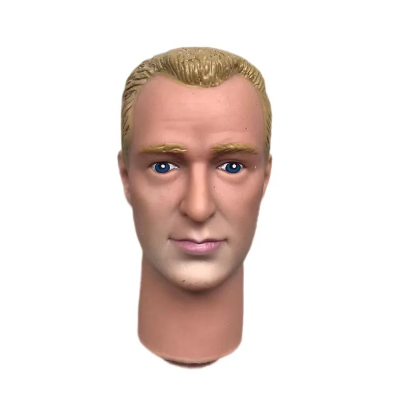 Male Doll Heads Quality Makeup Doll Figure Collection Doll Parts Famous Men Stars Rare Face Doll Heads DIY Toy Accessories