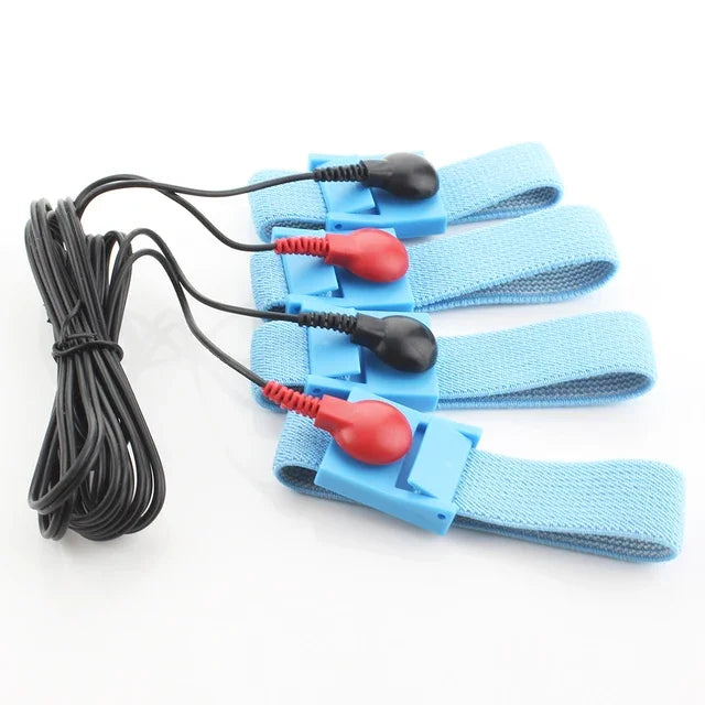 Electric Shock Bdsm Cock Sheath Ball Stretcher Host Cable E-stim Penis Ring Electro Sex Toy for Men Glans Testicle Loops Massage