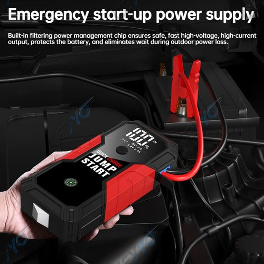 CEYYOR New 12V Jump Starter Car Battery Starting Device,Professional Booster Jump Starter for 8.0L Petrol 7.0L Diesel Car 점프스타터