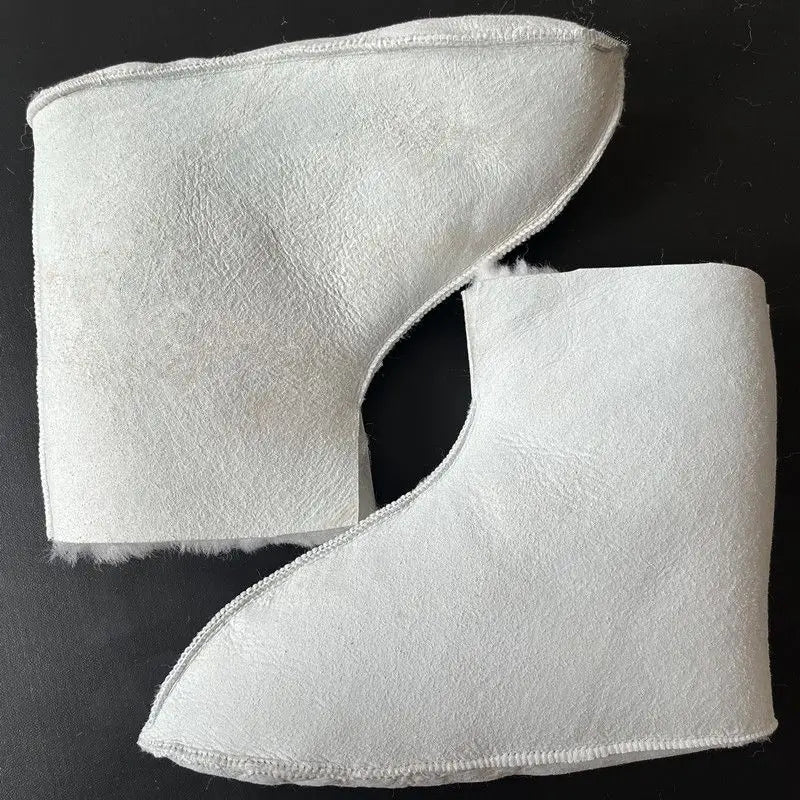 Sheepskin Fur Socks Anti-cold Thickened Warm Socks for Men and Women Winter Fleece Socks Designer Real Wool New