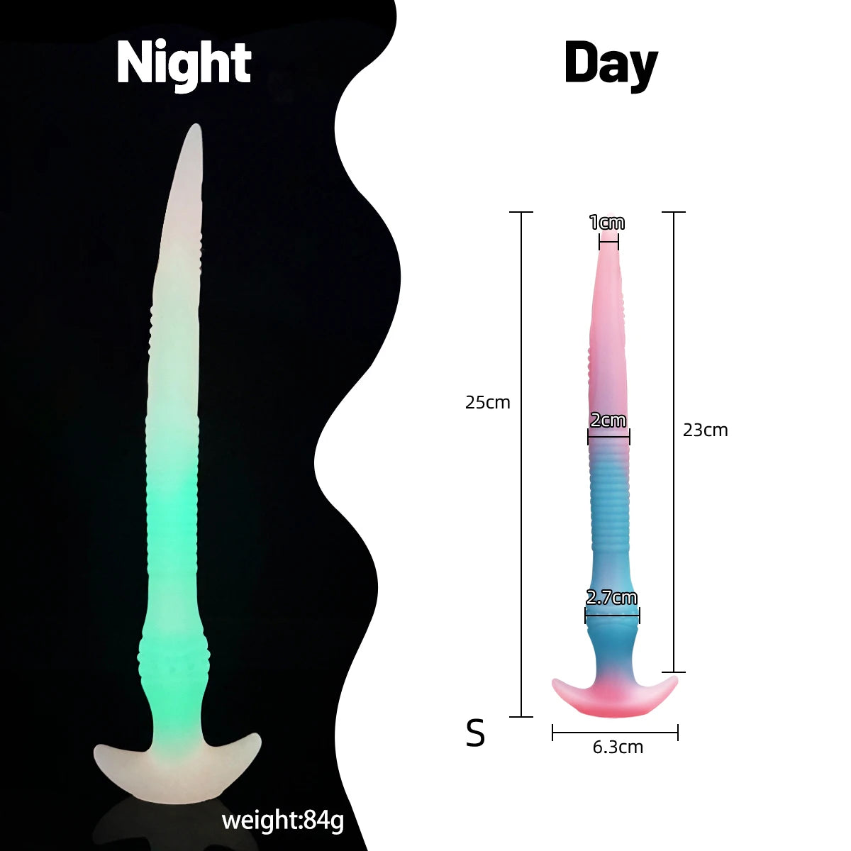 AnalLarge Tentacles Anal Plug Adult Masturbation Toy in Four Sizes, Soft and Safe Liquid Silicone Material, G-spot Anal Stimula