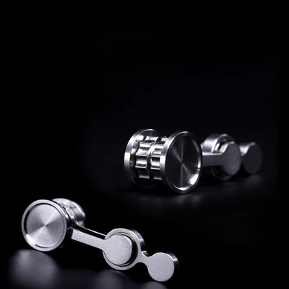 Stainless Steel Swinging Fingertip Gyroscope Pressure Resistant Folding Portable EDC Adult Decompression Toy Party Gift