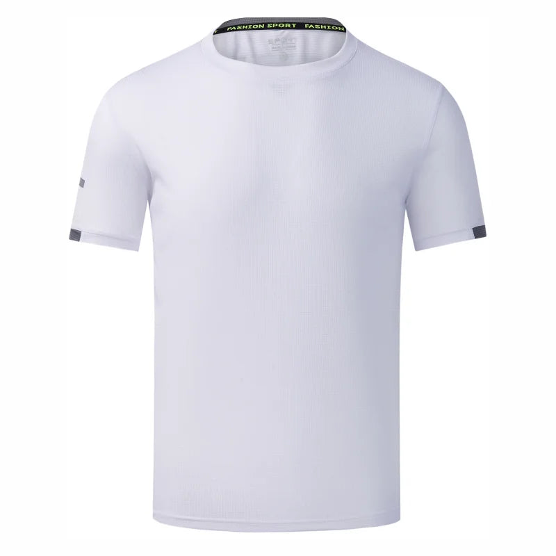 Quick-Drying Breathable Sports T Shirt Custom Logo Print Embroidery Personal Design Company Brand 8 Colors  Fashion Tops S-4xl