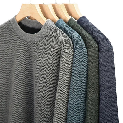 Cashmere Blend Sweater Men Pull Homme Autumn Winter Sweter Male Clothes Sueter Hombre Man Pullover Sweaters Warm Knitwear