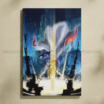 Japanese Anime Canvas Wall Art Digimon Digital Monsters Home Decorative HD Print Poster Painting Modern No Frame For Living Room