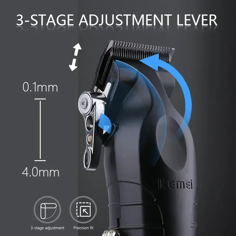 Kemei KM-2296 KM-2299 KM-1102 barber Hair Clipper Kit Men Electric Shaver Hair Trimmer Machine Professional Hair Cutting Machine