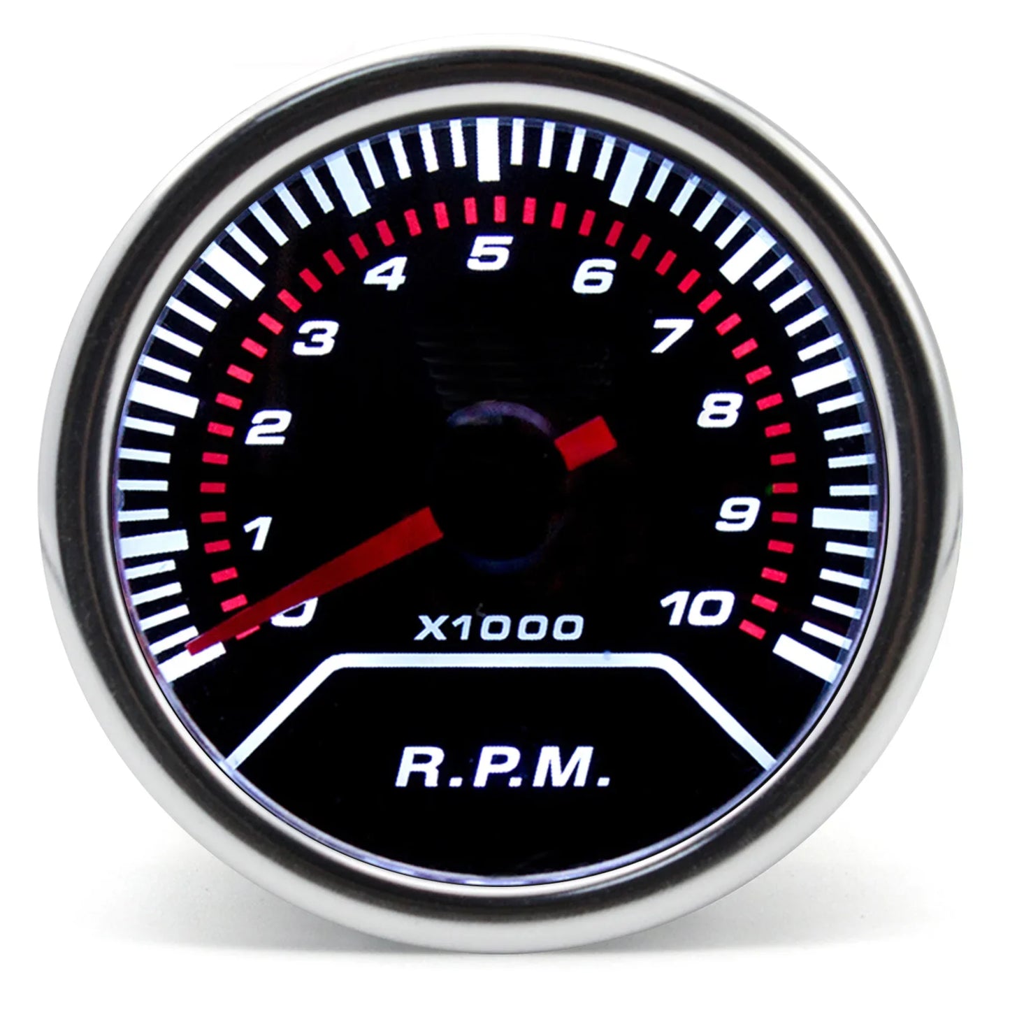 52mm Racing Gauge 12V LED Smoke Len -1~0~2 BAR Turbo Boost Water Temperature Oil Pressure Voltmeter Air Fuel Ratio Meter For 12V