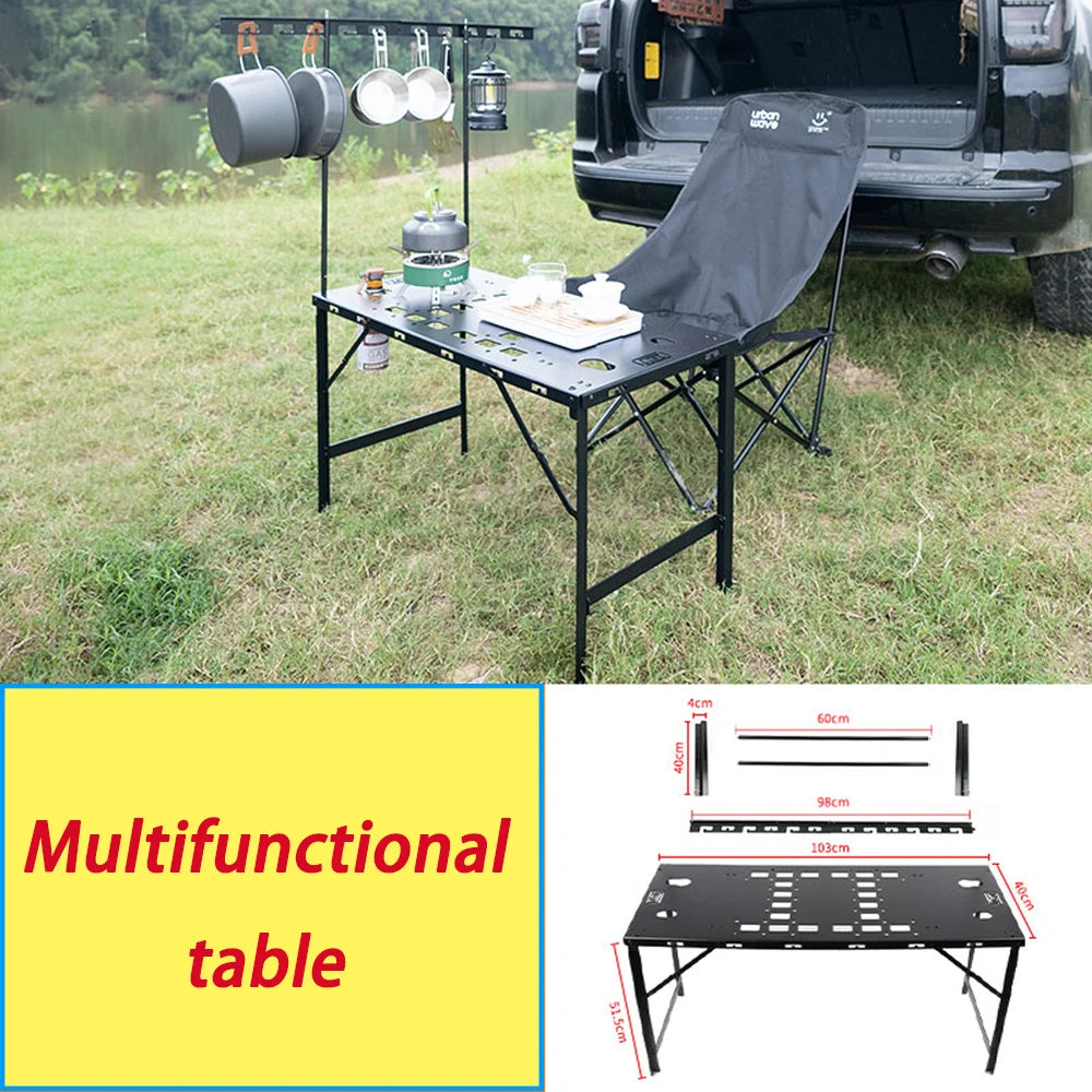Rear Trunk Cargo Rack Shelf Storage Organizer Hanging Board Molle Panel For Mitsubishi Pajero V21 V31 V33 1991-1999 Car Styling