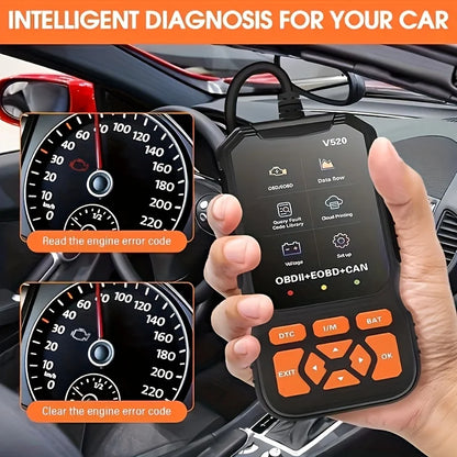 OBD2 Scanner Diagnostic Tool Enhanced Auto Check Engine Code Reader with Reset I/M Readiness OBD2/EOBD Car Diagnostic Scan Tool