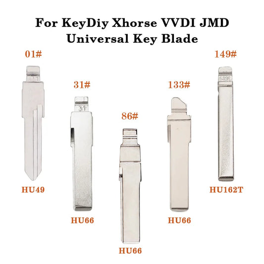 Remote Flip Key Blank Blade HU49 HU66 HU162T Universal Replacement Car Key For VW Santana Jetta Passat Bora Golf Seat Audi Skoda
