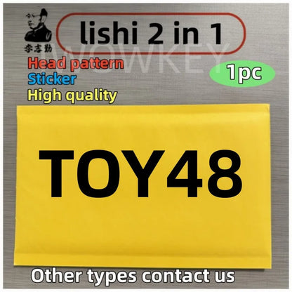 Lishi 2 in 1 Tool TOY2 TOY2014 TOY2018 TOY38R TOY40 TOY43 TOY43AT TOY43R TOY47 TOY48 TOY51 for TOY types