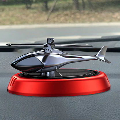 Car Air Freshener Helicopter Model Ornament Dashboard Decoration Perfume Diffuser for Car Bedroom Decor Multifunctional