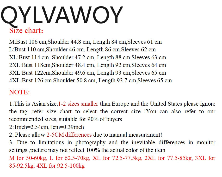 QYLVAWOY Man Jacket Double-faced Woolen New Autumn Winter Jackets Mid-Length Trench Coat Slim-fit Clothes for Man High Quality