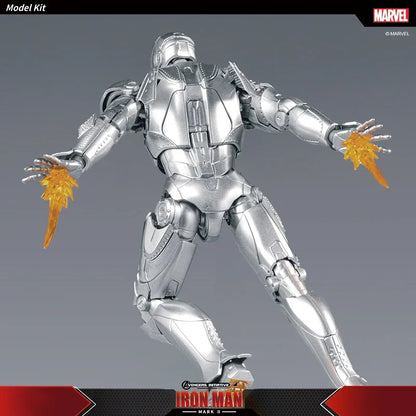 Fondjoy Marvel Iron Man MK2 1/12 Scale Action Figures Assemble Toy Iron Man Model Desktop Collection Ornament Puzzle Toy Gifts