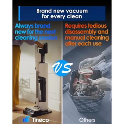 Stick vacuum cleaner for pet hair, carpet hard floor: Pure ONE Station 5 cordless smart vacuum with 2.5L auto dust base, full-p