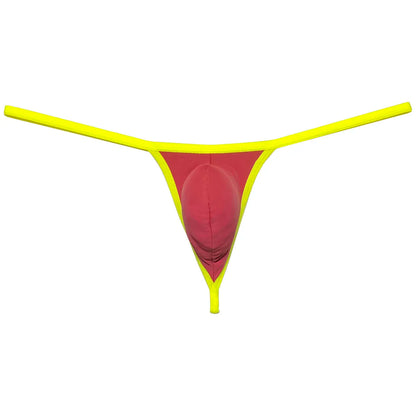 Sexy Men's Underwear Thong Contour Pouch Tangas String Brief Micro Underpants Man Lingerie Mini Bikini Comfortable Sissy Panties