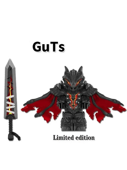 World Of Warcraft Wow Building Blocks Lich King Mini Action Figure Toys Berserk Guts Gus Building Block Figure Holiday gift