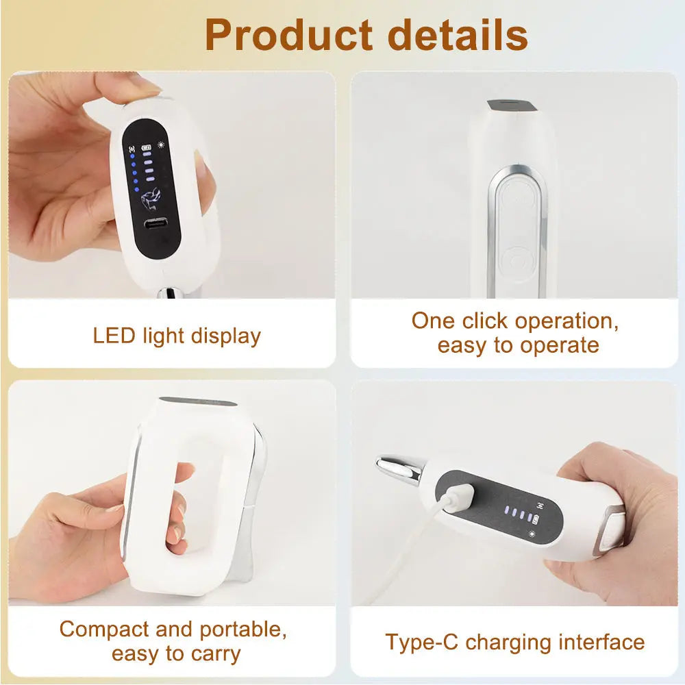2026 New Electric Fascia Knife Vibration Body Massager Muscle Relaxation Device Body Lifting Hyperblade Massage Blade Tool
