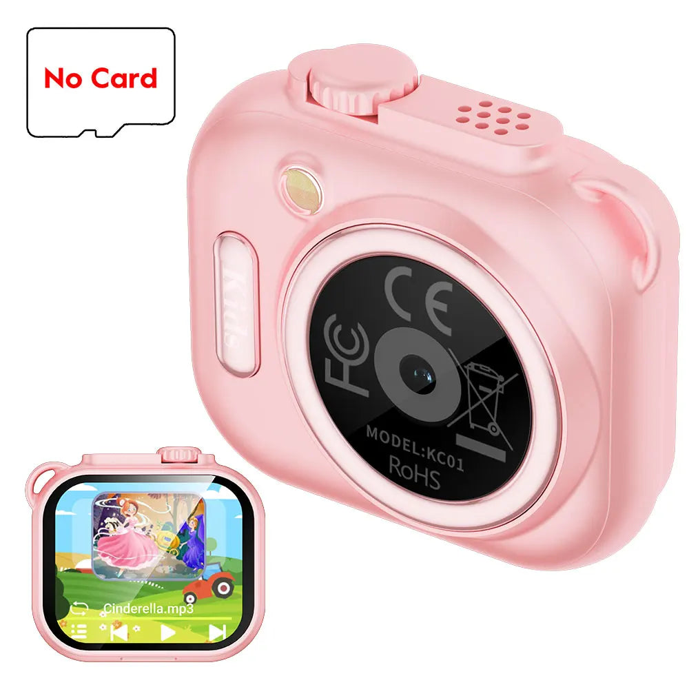 Mini Children's Camera Thumb Digital Cameras Story Machine Micro Camcorder Support SD Card With 1.85" Screen Toy Camera for Kids