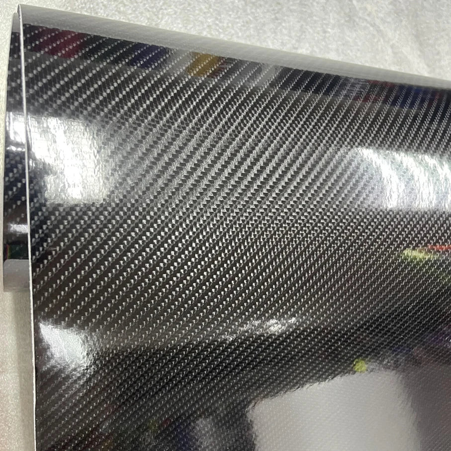 152*10/30cm Glossy 5D 6D Carbon Fiber Vinyl Wrap Car Stickers DIY Protective Film Auto Accessories Motorcycle Tablet Decal