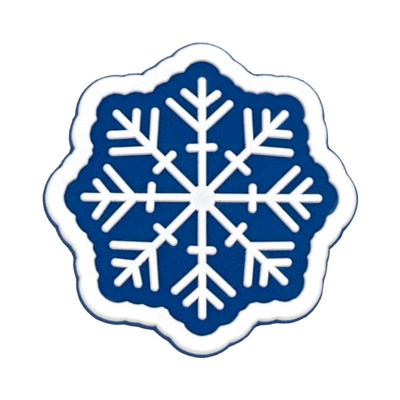 1/25PCS Christmas Style Shoe Charms Xmas Style Snowman Christmas Outfit Snowflake Shoe Accessories Pins for Clog Pins Buckles
