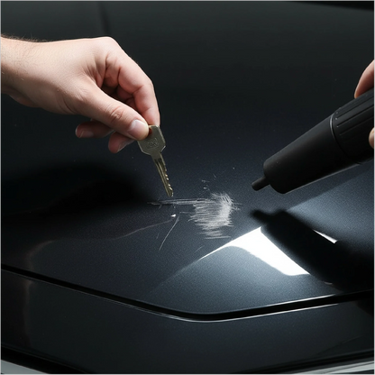 Premium 3 Pieces A5 Sample-Self Healing TPU Car Wrap Film - Anti Scratch Paint Protective Vinyl PPF Clear Car Body Sticker Cover