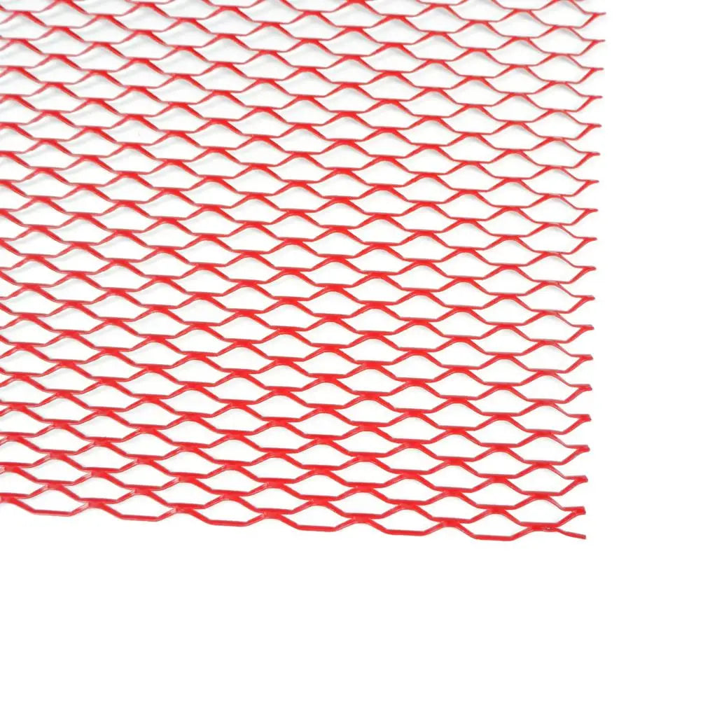 100x33cm Car bumper grille Aluminum Alloy Rhombic Grille Mesh Sheet Car grid ventilation grille for Bumper Car Accessories