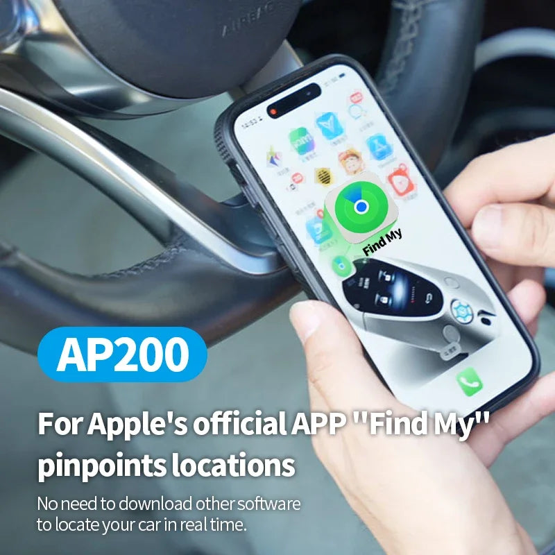 Universal Mini GPS Locator Track Car Charger Cigarette Lighter USB Type-C Adapter Hidden Use For iPhone IOS Apple Find My APP