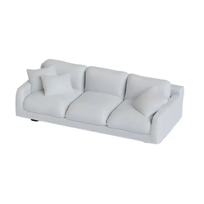 [DO]Dollhouse Living Room Furniture Decoration Dollhouse Simulation Cloud Sofa Model Dolls House Micro Scene Pretend Play Toys