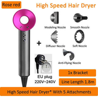 Professinal Negative Ion For Dyson Hair Dryer Hairdryer Leafless Constant Temperature High Speed Quick Dry Home Powerful Electri