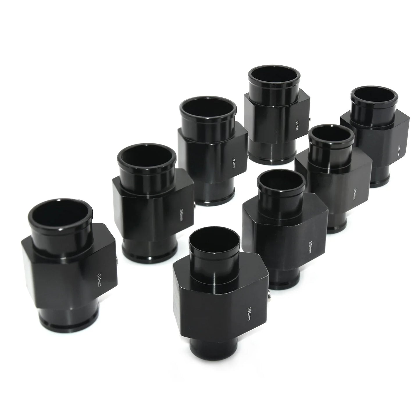 12V 24V Digital Water Temperature Gauge + Volt Water Temperature Sensor Head Plug Joint Pipe Sensor Radiator Hose Adapter 1/8NPT