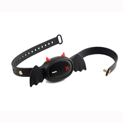 LOCKINK Little Devil Collar APP Remote Control Restraint BDSM Neck Electric Shock Collars Adult Game Women Men Couples Sex Toys