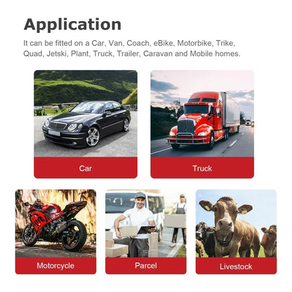4G LTE GPS Tracker for Vehicles Car Motorcycle Unlimited Distance Tracking Device with Affordable Subscription