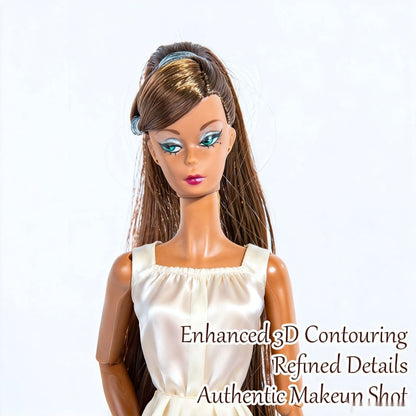 12 Inch 1/6 Fashion Supermodel BJD MJD Doll Ball Joint Articulated Figure Fluffy Stylable Hair Collect No Clothes