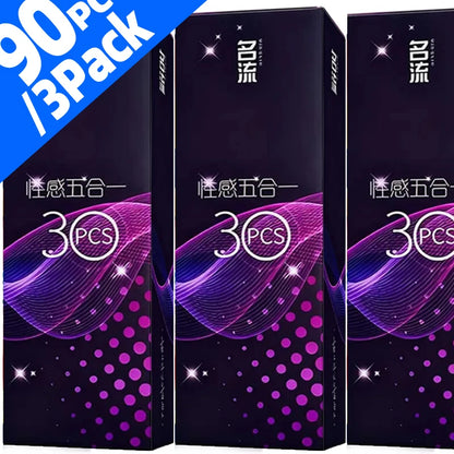 Warehouse Shipped Condoms 30pcs /packIntimate Good Sex Products Combining Particles and Threads for Long-lasting Pleasure