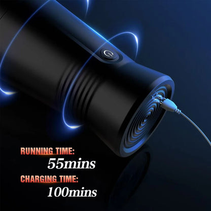 Male Masturbator 5IN1 Male Sex Toy with 9 Vibrating & 3D Mouth Stroker Cup Pocket Pussy Adult Sex Toys & Games Blowjob Toy