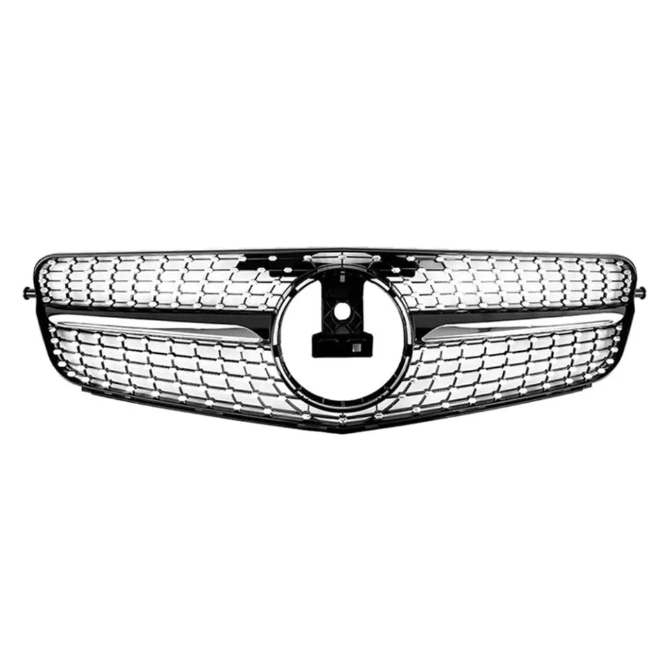 XVIP Front Bumper Grille Hood Grille For Mercedes Benz C W204 C43 2008-2014 C180 C200 C250 C300 AMG GTR Diamond Style Grille