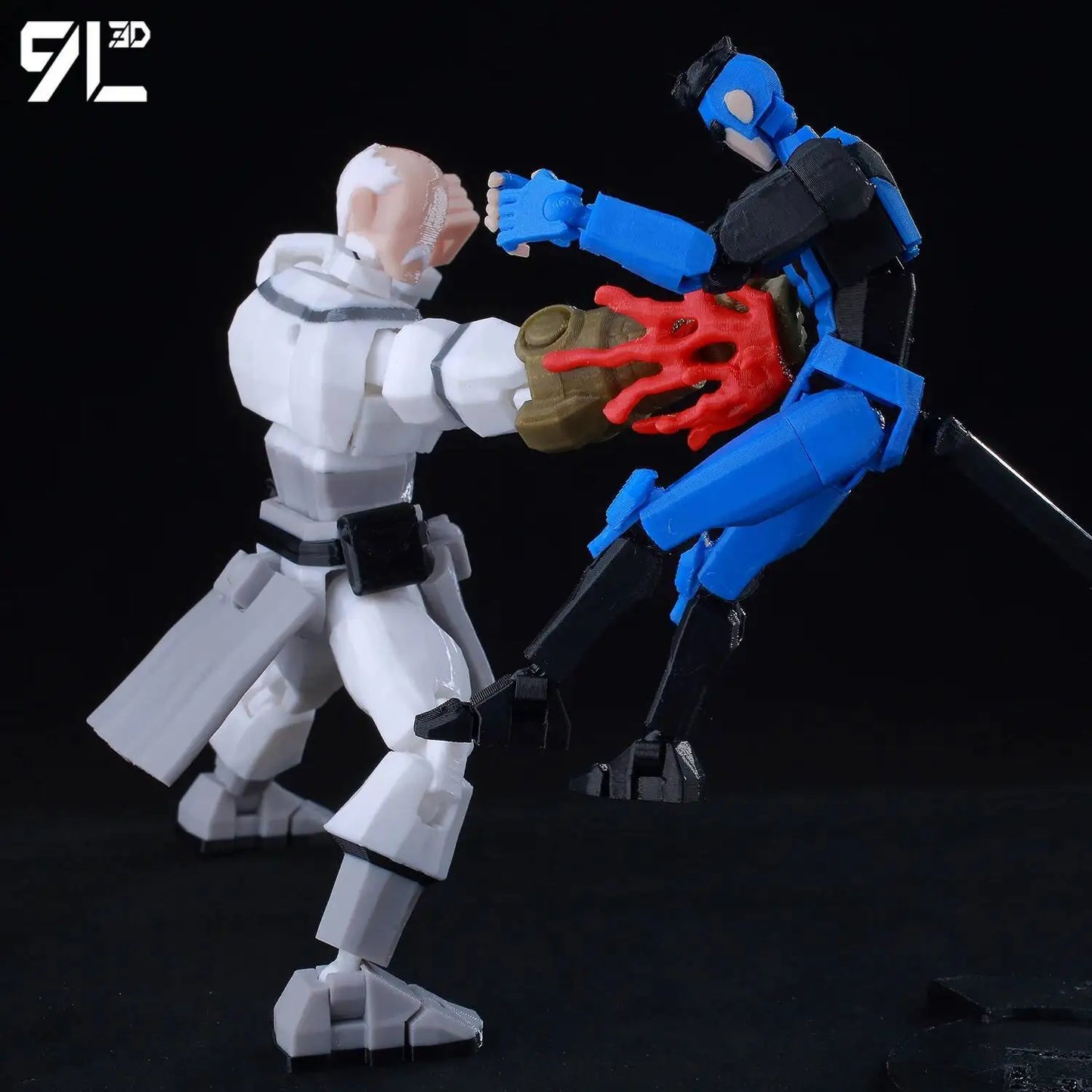 9L3D Printed Superheroes Invincible 2.0 Anime Multi-Jointed Shapeshift Toys Action Figures Mannequin Model Ornaments Gifts