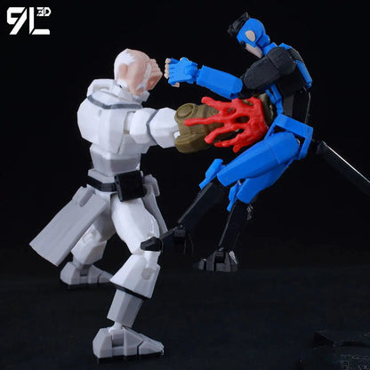 9L3D Printed Superheroes Invincible 2.0 Anime Multi-Jointed Shapeshift Toys Action Figures Mannequin Model Ornaments Gifts