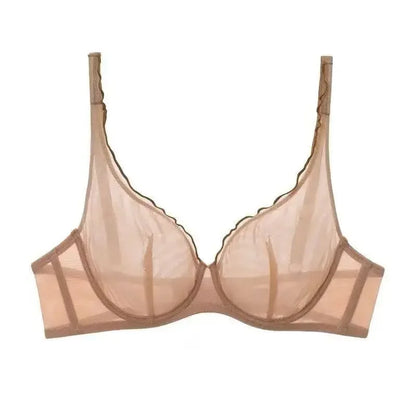 Full Coverage Minimiser Bra for Large Bust, Ultra Thin Seamless Wireless Lift & Support Anti Sag Set BANERDANNI S-2XL 32-40 ABC