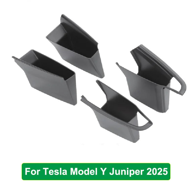 for Tesla Model 3 Y YL Juniper 2025-2020 2026 Highland Car Door Side Storage Box Handle Pocket Passenger Storage Tray Container