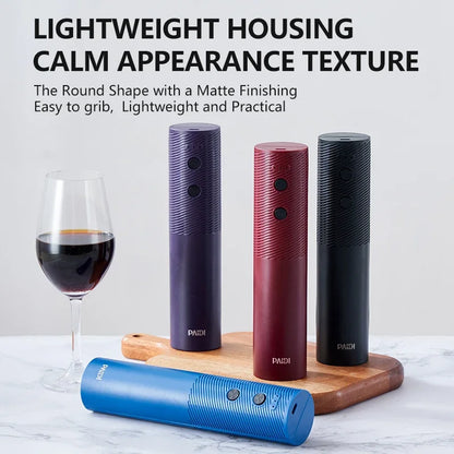 New Electric Wine Opener Portable USB Rechargeable Automatic Wine Bottle Corkscrew Cap Opener Kitchen Accessories Dropshipping