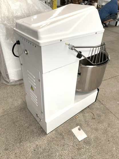 220V 1500W Dual Speed Bakery Cake Bread Pizza Dough Mixer Machine Commercial Industrial Spiral Dough Mixer