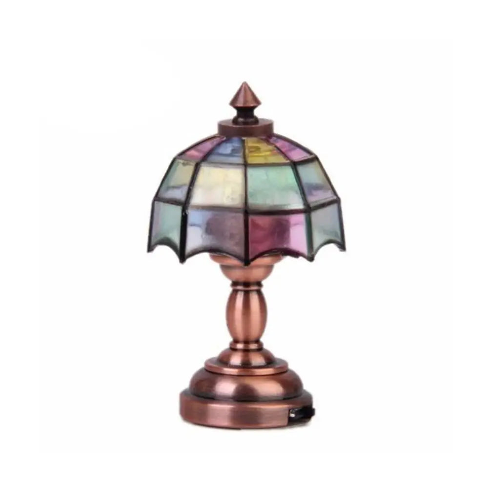 1:12 Scale Dollhouse Miniature Desk Lamp LED Lamp Wall Light Lamp CeilingLamp Doll Decor Toy Doll House Decoration Accessories