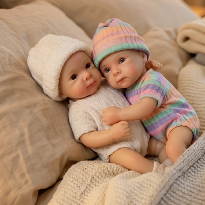 1PCS/15cm Cuddly Mini Bettie Palm reborn babies silicone realistic Girl&Boy Washable Soft Touch Lifelike Mini Silicone Doll